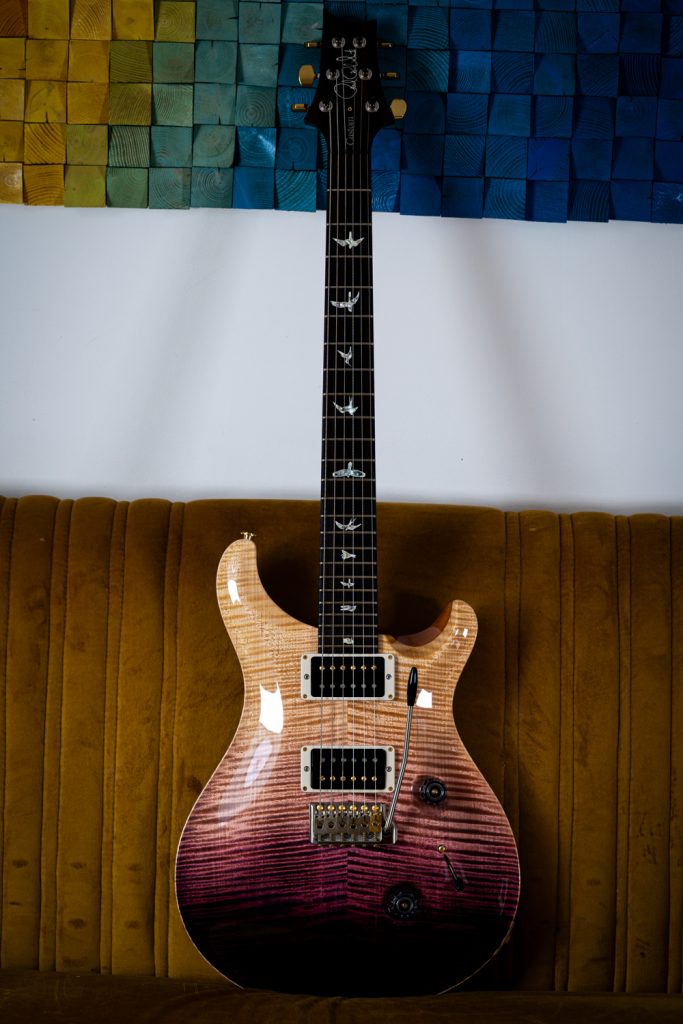 2020 PRS Custom 24 10 Top Custom Colour Purple Fade