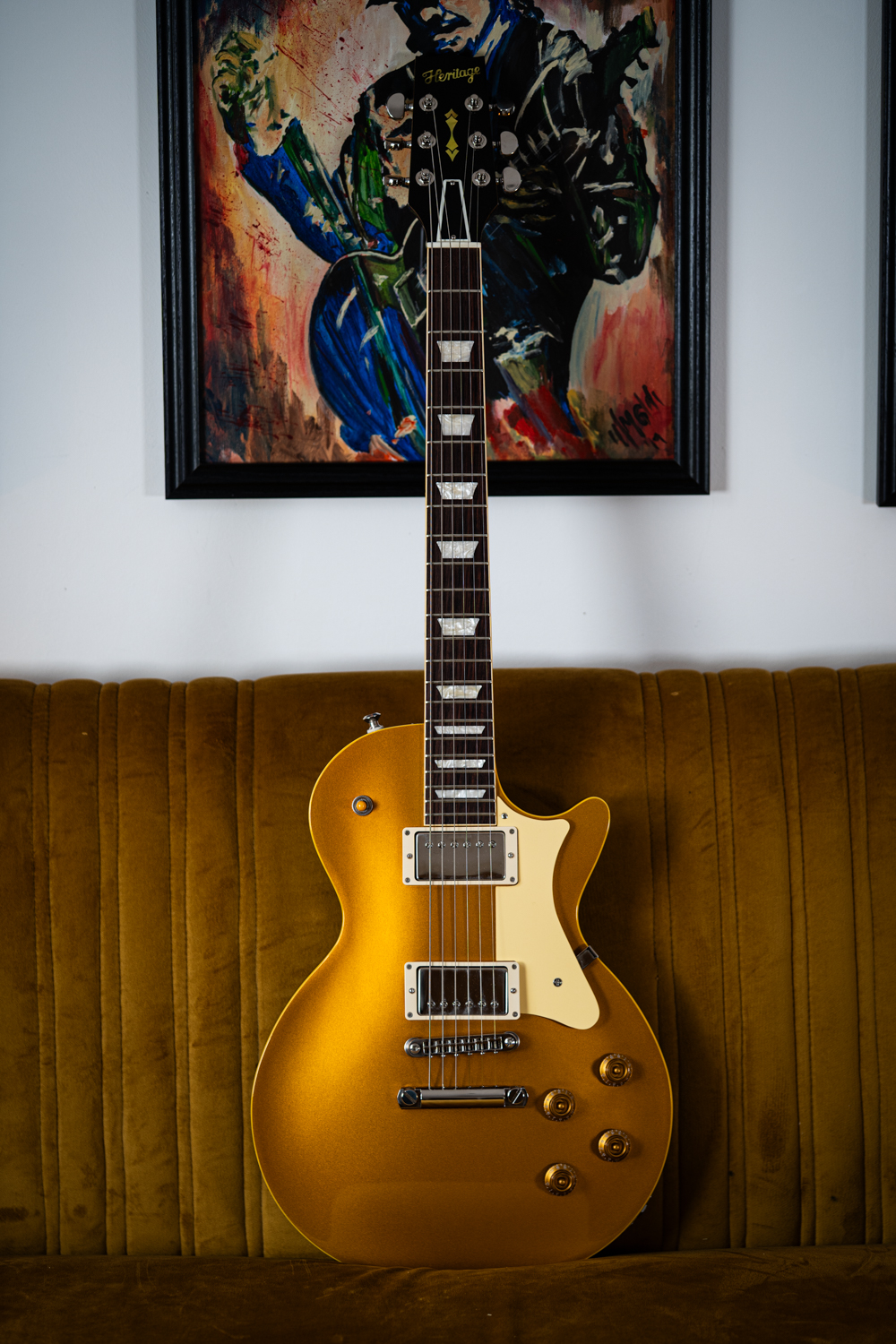 2023 Heritage Custom Core H-150 Goldtop