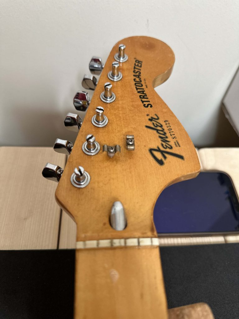 Original 1978 Fender Stratocaster guitar full setup and repair