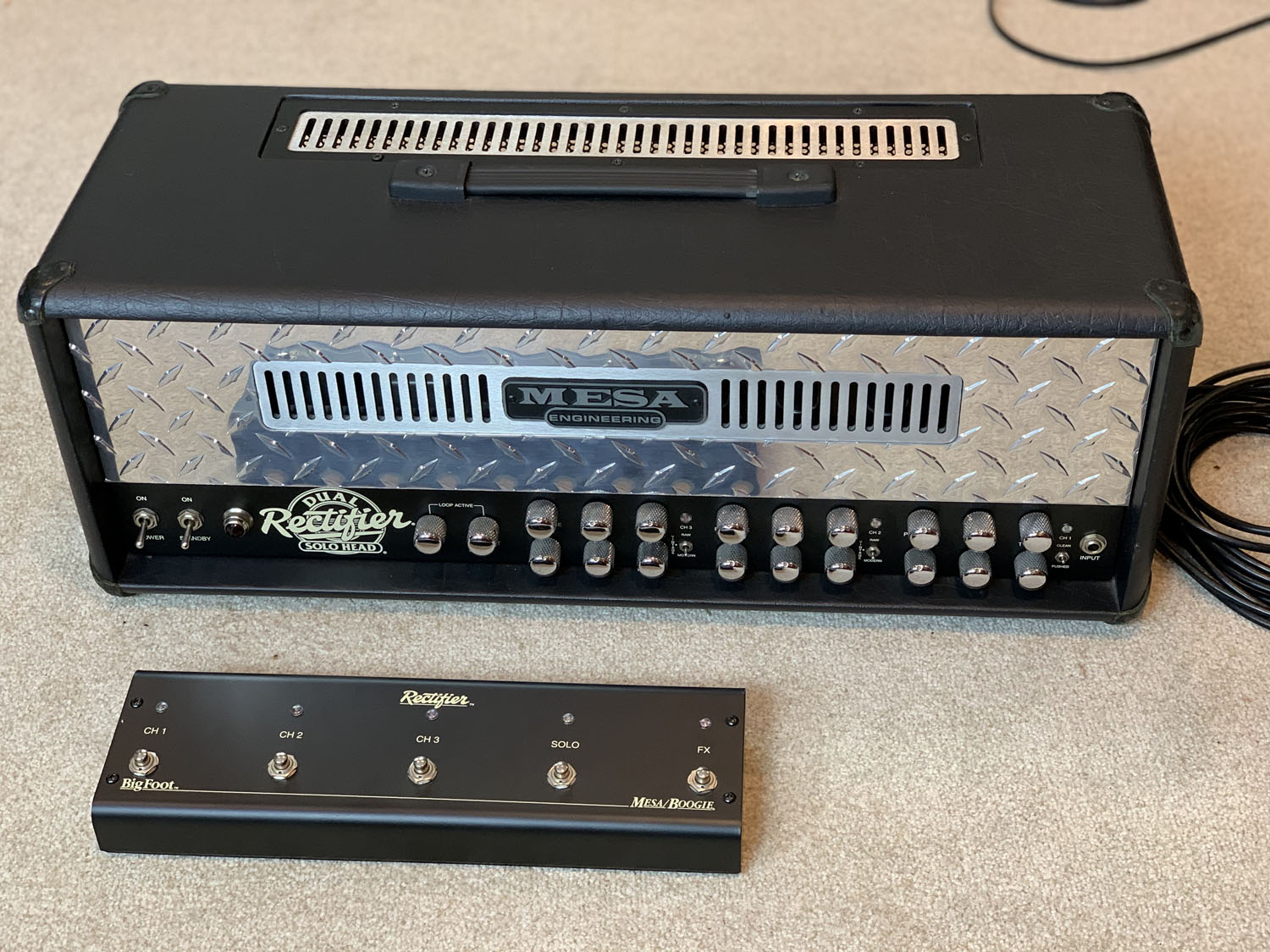 Mesa Boogie Dual Rectifier Solo 100 (SOLD) – Rolly's Guitars